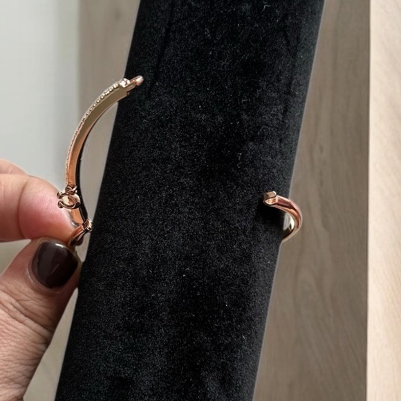 Coach Bar "C" Charm Bangle Bracelet - Picture 4 of 6